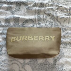 Burberry Tan Cosmetic Bag